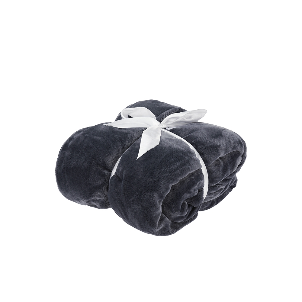 Ριχτάρι fleece & sheepskin γκρι χρ.170x130cm Zaros MH419