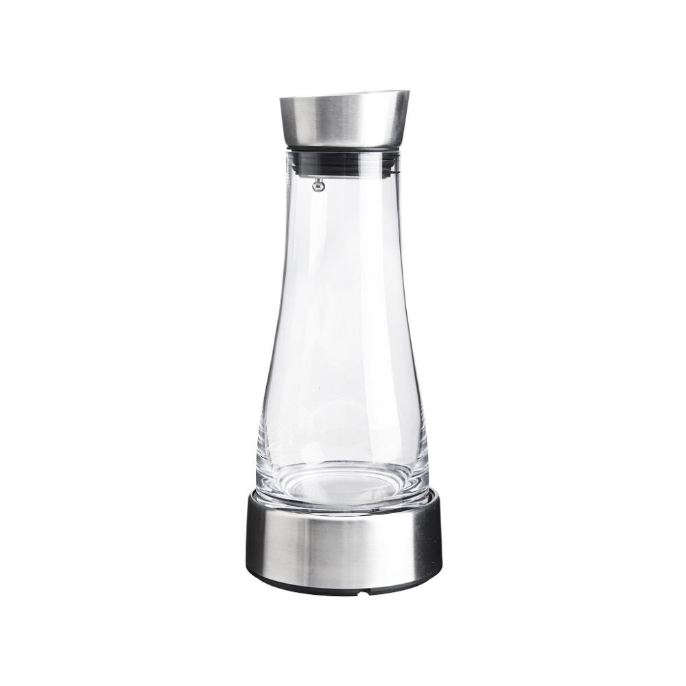 ΚΑΡΑΦΑ ΨΥΧΟΜΕΝΗ ΓΥΑΛΙΝΗ 1000ML ΜΕ ΑΝΟΞ. ΠΩΜΑ/ΒΑΣΗ ΚΑΙ ΠΑΓΟΚΥΣΤΗ  13X13X30EK. Espiel PIF101