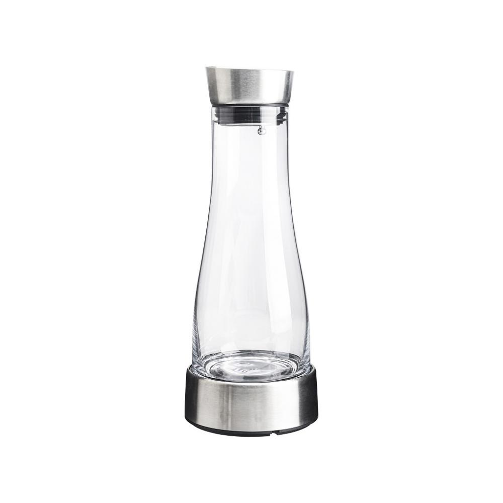 ΚΑΡΑΦΑ ΨΥΧΟΜΕΝΗ ΓΥΑΛΙΝΗ 1200ML ΜΕ ΑΝΟΞ. ΠΩΜΑ/ΒΑΣΗ ΚΑΙ ΠΑΓΟΚΥΣΤΗ  13X13X33EK. Espiel PIF103