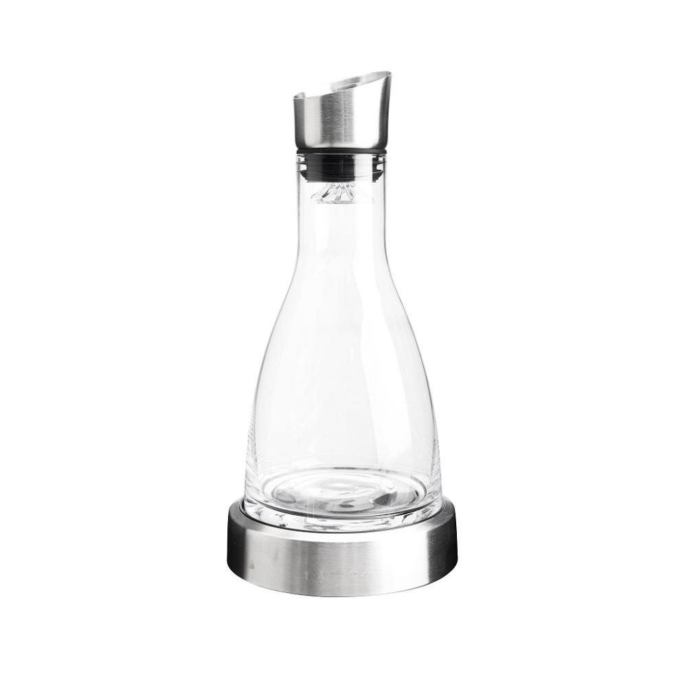 ΚΑΡΑΦΑ ΚΡΑΣΙΟΥ ΓΥΑΛΙΝΗ 1200ML ΜΕ ΑΝΟΞ. ΠΩΜΑ/ΒΑΣΗ ΚΑΙ ΠΑΓΟΚΥΣΤΗ  15X15X30,5EK. Espiel PIF106