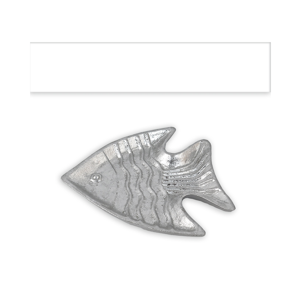 Διακοσμητικό μπολ από μαντέμι σχ.ψάρι,19.5cm Zaros ID244