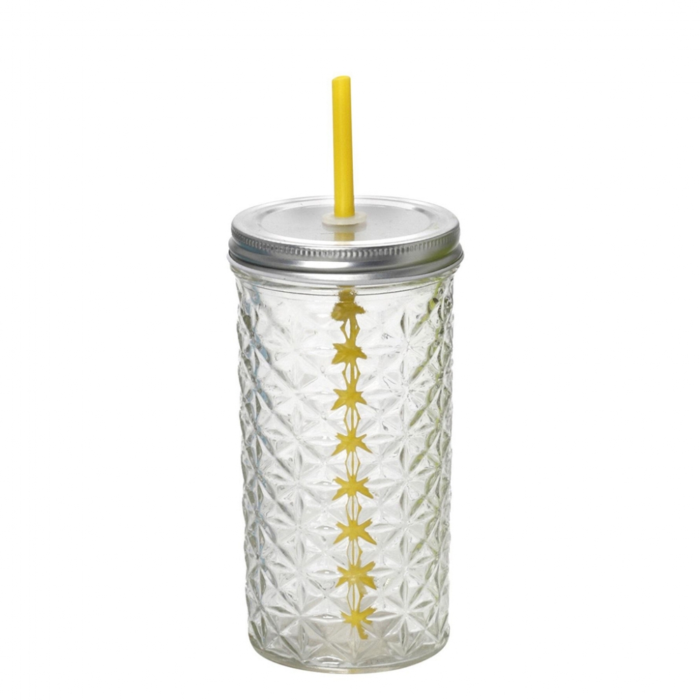 DIS. ΠΟΤΗΡΙ ΜΕ ΚΑΠ. ΚΑΙ ΚΑΛΑΜ. ΔΙΑΦΑΝΟ 475ML 8.5χ16ΕΚ. Espiel INT8820K12