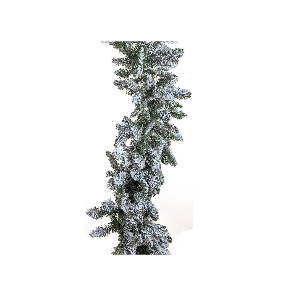 Χιονισμένη γιρλαντα montana 180cm Zaros MTA-180F