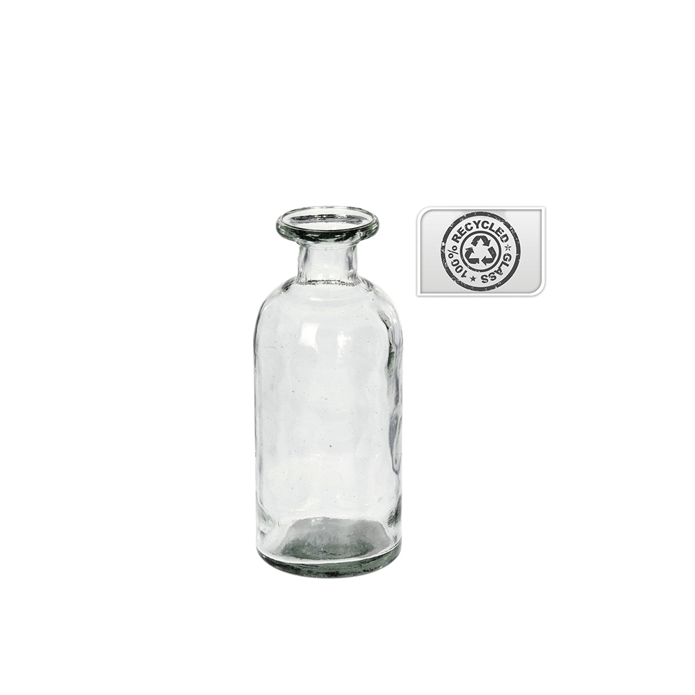 Φιάλη από ανακυκλωμένο γυαλί (700ml), 8.5x20cm Zaros KZ224