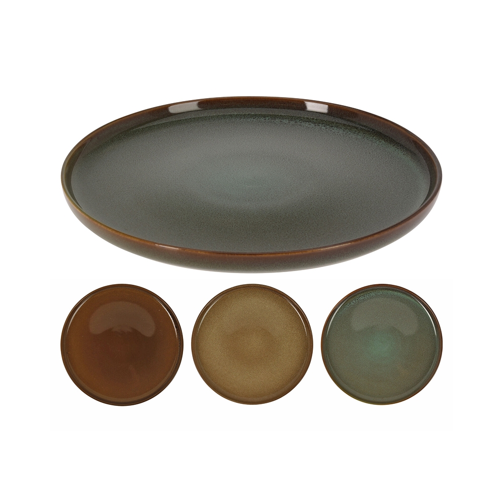 Ρηχό πιάτο stoneware 