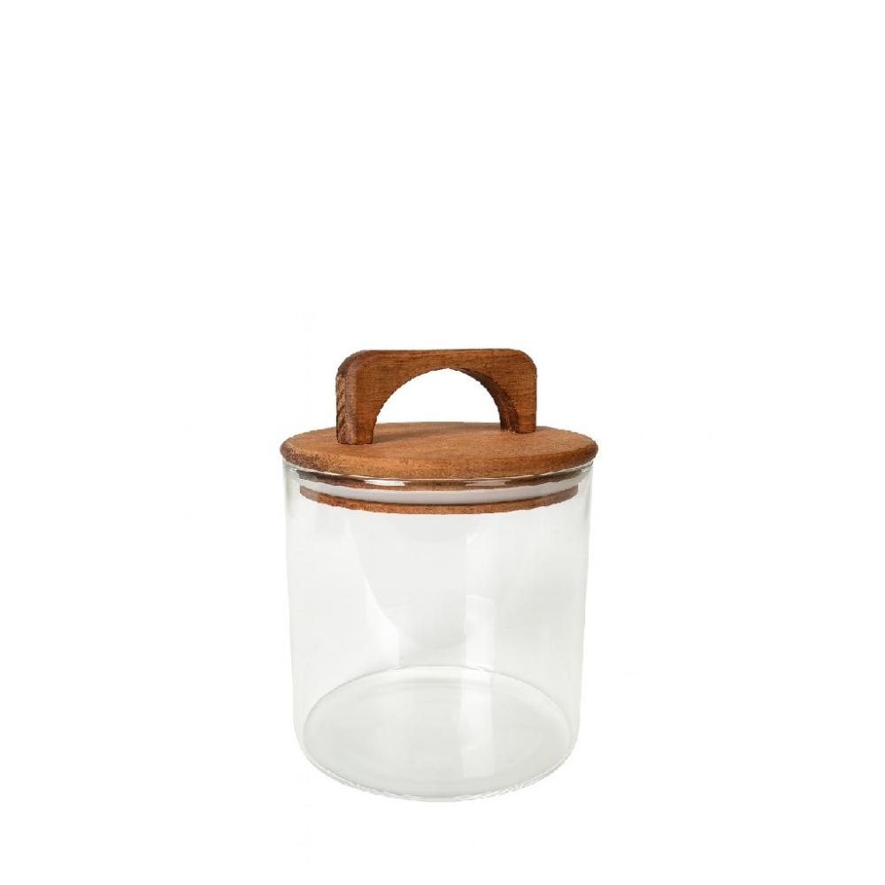 ΔΟΧΕΙΟ BOROSILICATE ΣΤΡΟΓΓ. ΜΕ ΛΑΒΗ ΜΕ ΚΑΠΑΚΙ ΑΚΑΚΙΑΣ 350ML 10X11ΕΚ Espiel DOP210K6