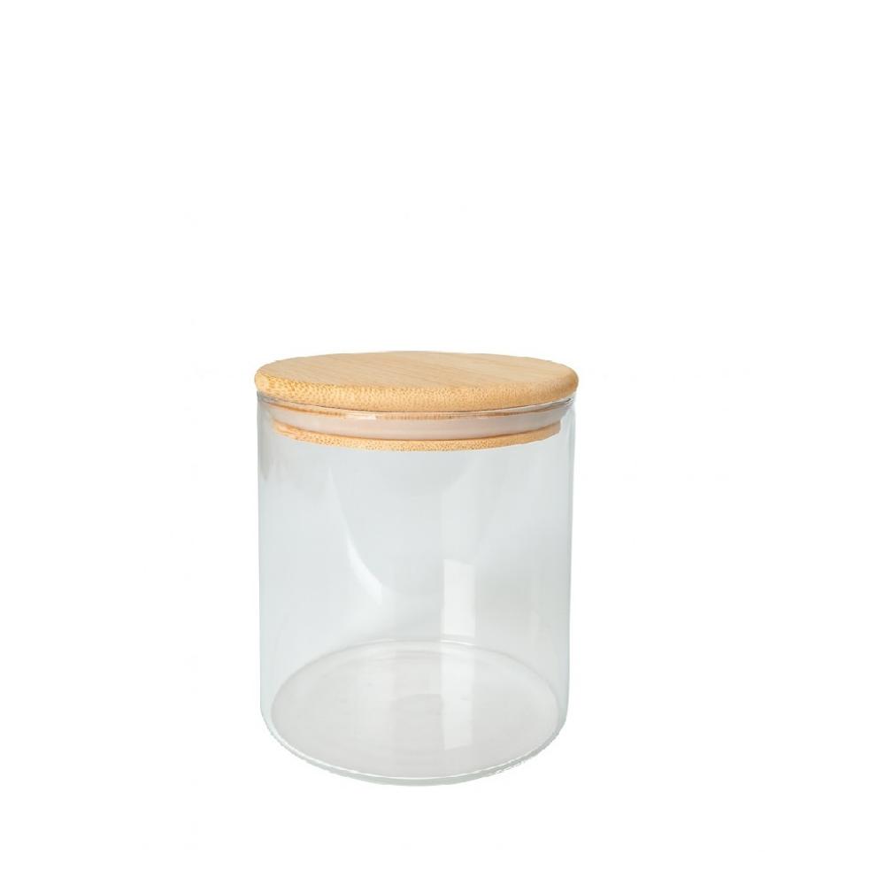 ΔΟΧΕΙΟ BOROSILICATE ΣΤΡΟΓΓ. ΜΕ ΚΑΠΑΚΙ ΜΠΑΜΠΟΥ 650ML 10X12,7ΕΚ Espiel DOP211K6