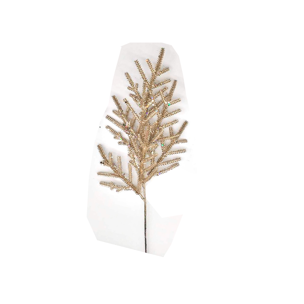 Κλαδί έλατο, μεταλ.χρυσό, 49cm Zaros AX742