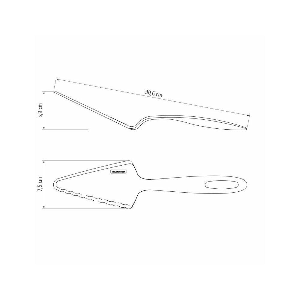 Σπάτουλα σερβιρίσματος Ability Plastona 020.25164.160