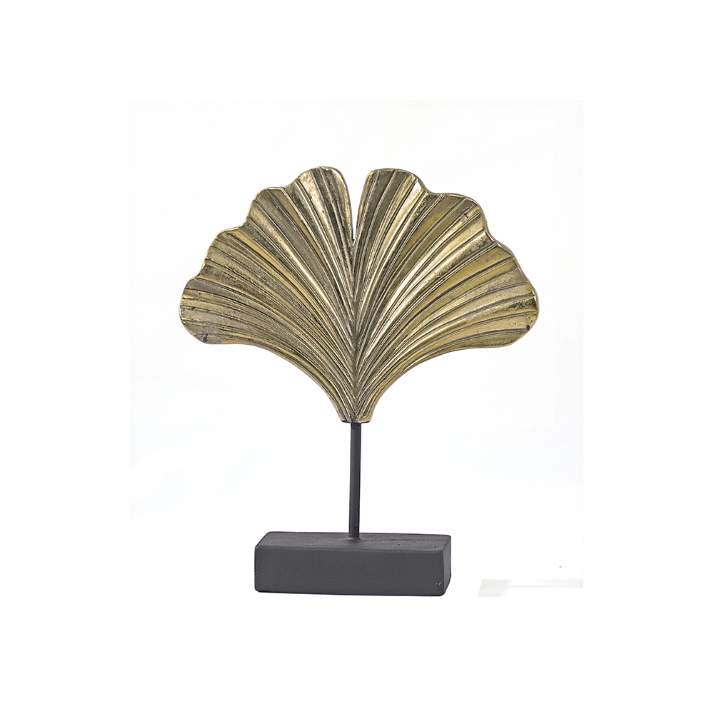 Διακοσμητικό χρυσό φύλλο Gingko  σε βάση 30x35.5cm Zaros GA289
