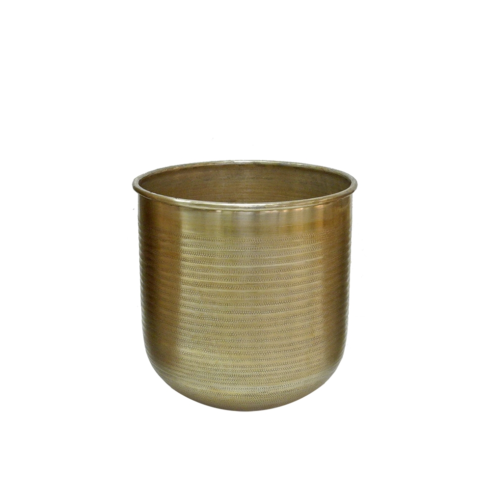 Σφυρήλατο κασπώ αλουμινίου χρυσό χρ.,40x43cm Zaros KS117-L