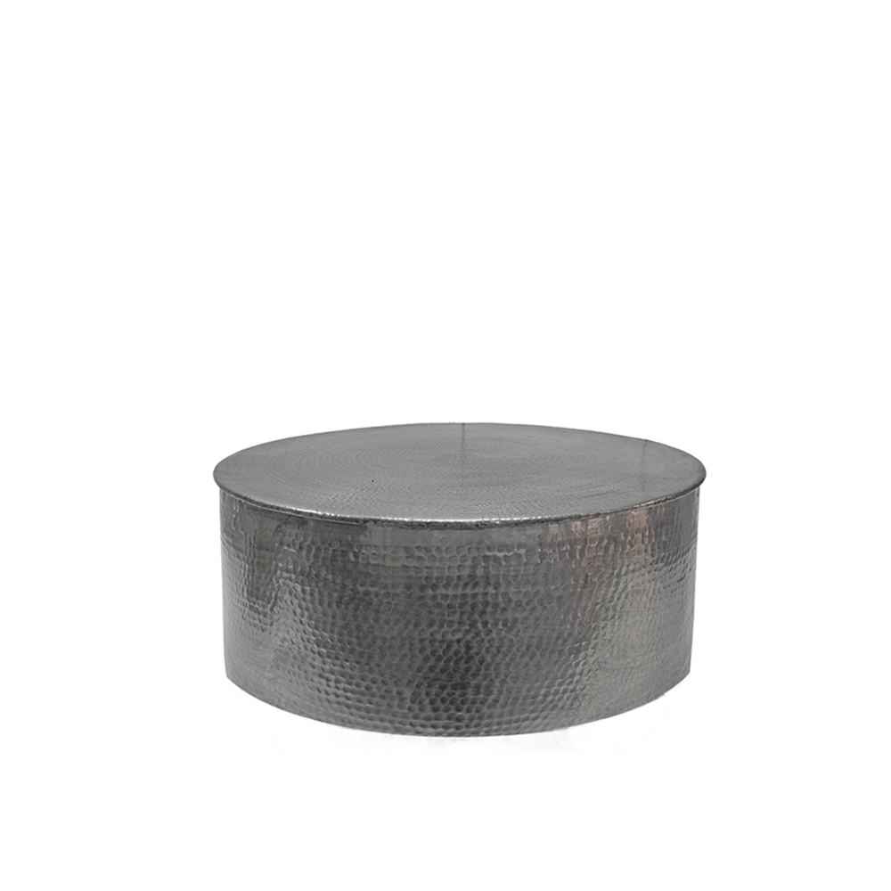 Σφυρήλατο Coffee table αλουμίνο, μολυβί, 75x31cm Zaros KS141-S