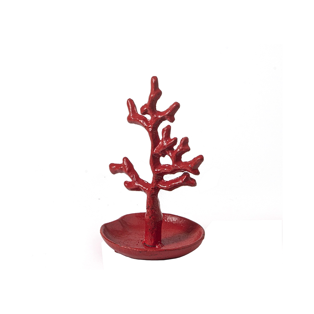 Διακοσμ/κο κοράλι & stand μπιζού από μαντέμι, 20,5cm Zaros ID144-R