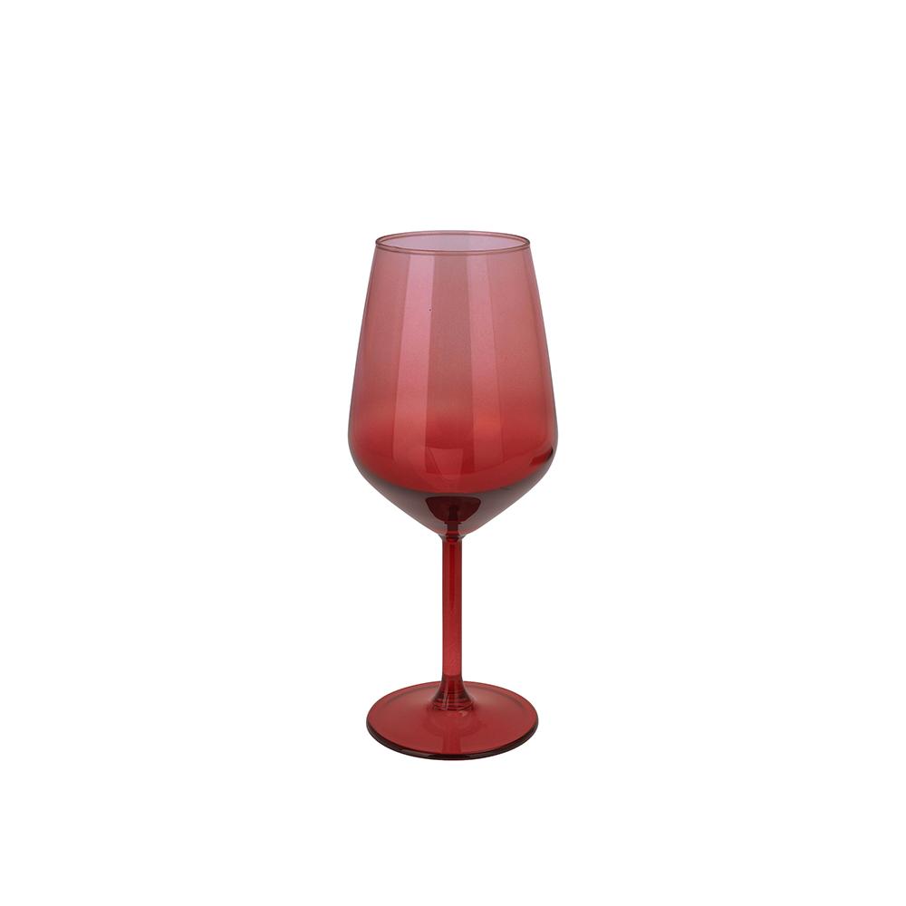 Ποτήρι κρασιού 7x15cm/490ml,ντεγκραντέ κόκκινο χρ. Zaros KZ273