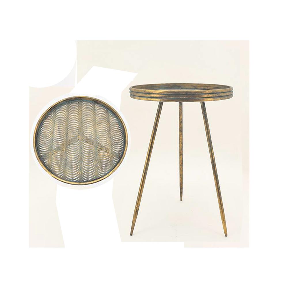 Στρογγυλό Side table 40x57cm Zaros EP464