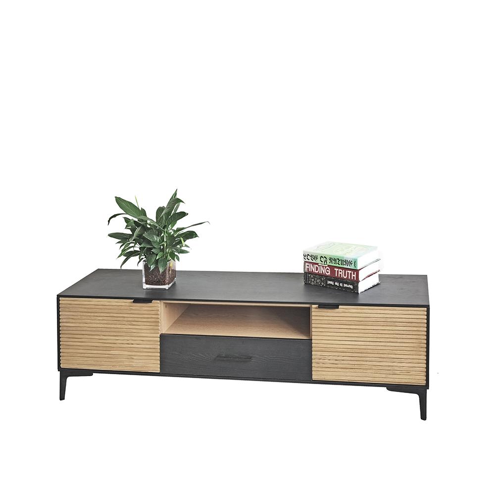 Επιλπλο T.V με 2 πόρτες, ράφι και συρτάρι,154CM Zaros EP472