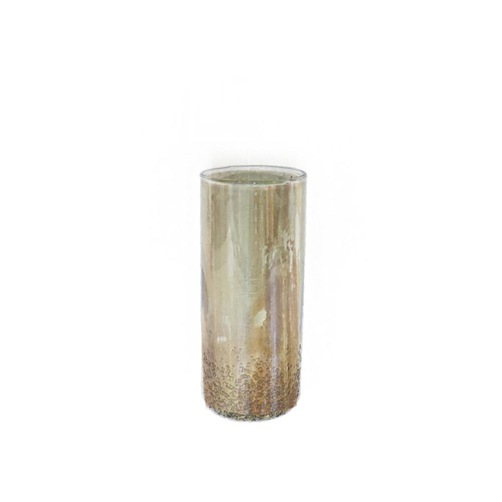 Γυάλινο φανάρι με ειδική υάλωση 8x20cm Zaros IN212