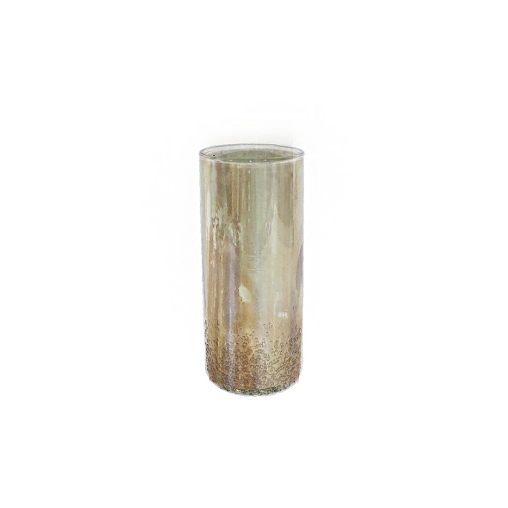 Γυάλινο φανάρι με ειδική υάλωση 8x25cm Zaros IN213