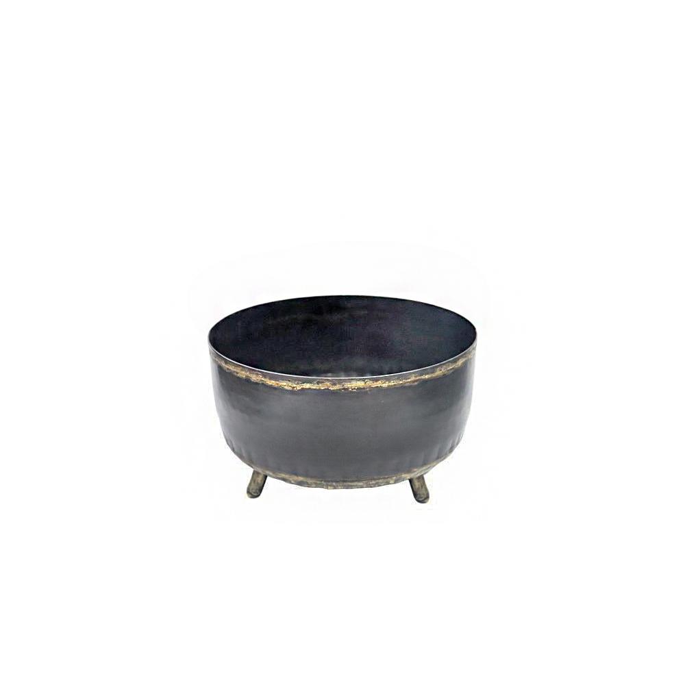 Μεταλλική Vintage φρουτιέρα, με 3 πόδια 30x22cm Zaros IN229