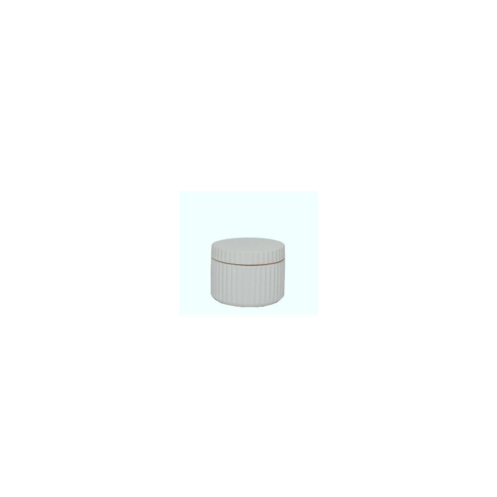 Κεραμικό δοχείο με καπάκι 10.3x7.8cm Zaros CT454