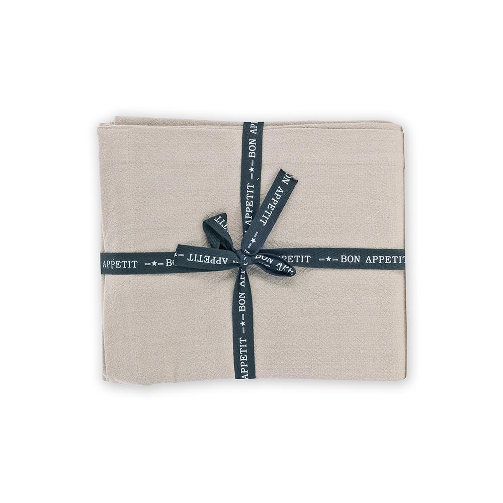 Τραπεζομάντηλο cotton, μπεζ χρ.,140x220cm Zaros KZ315