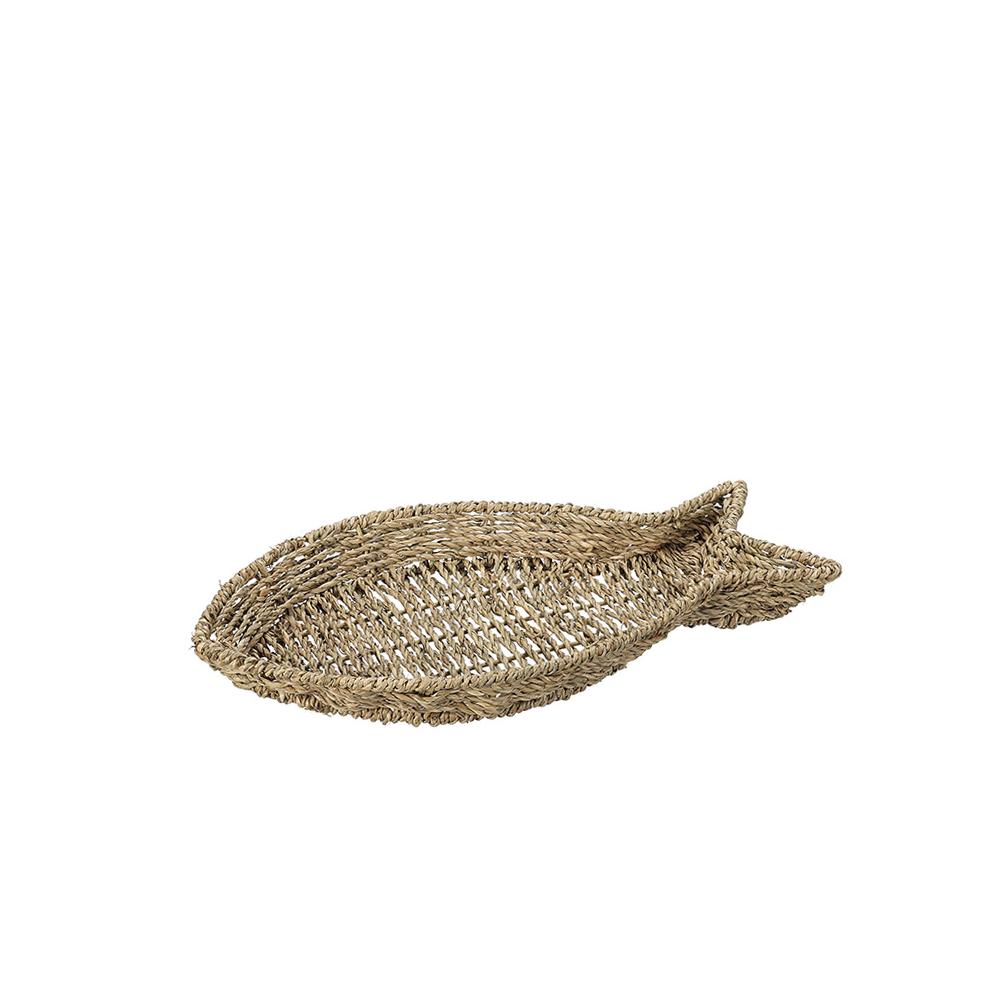 Πιατέλα σχ.ψάρι από seagrass 37cm Zaros KZ332