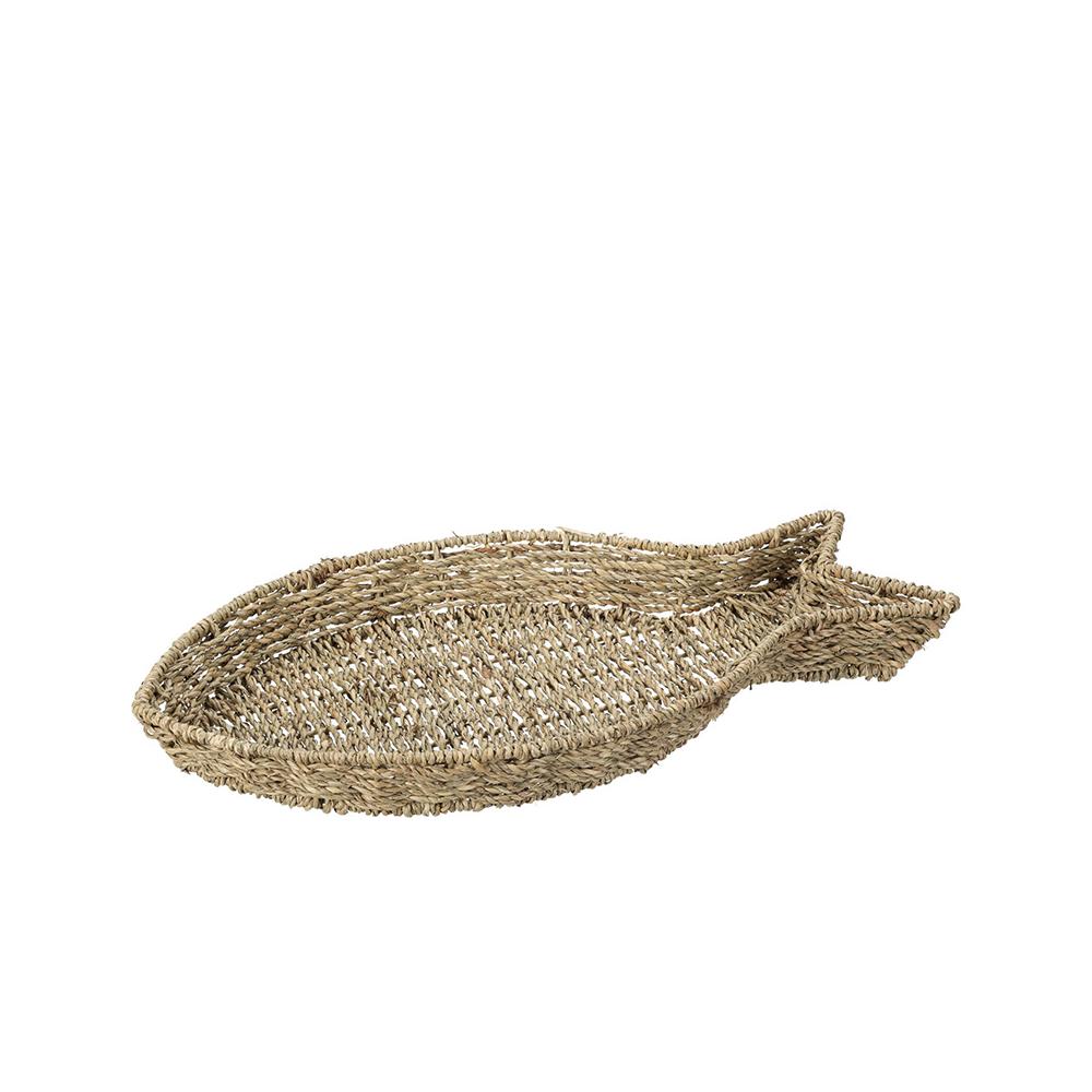 Πιατέλα σχ.ψάρι από seagrass 45cm Zaros KZ333