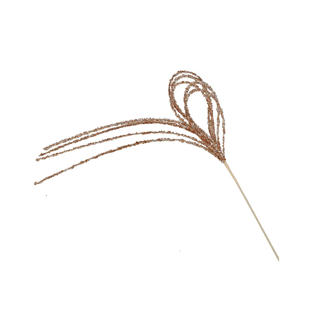 Beaded bow spray Rose/Gold,90cm Zaros AX848