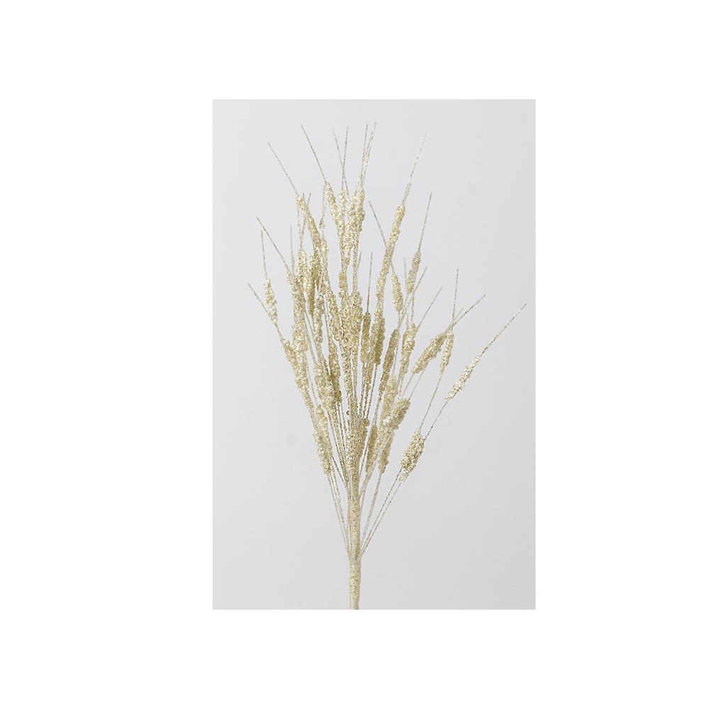 Cattail spray iVORY,43cm Zaros AX855