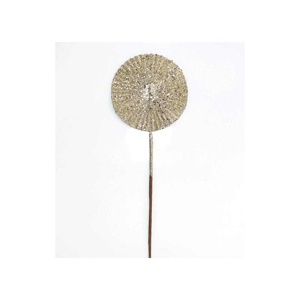 Coin beaded spray  Champagne,16x46cm Zaros AX858