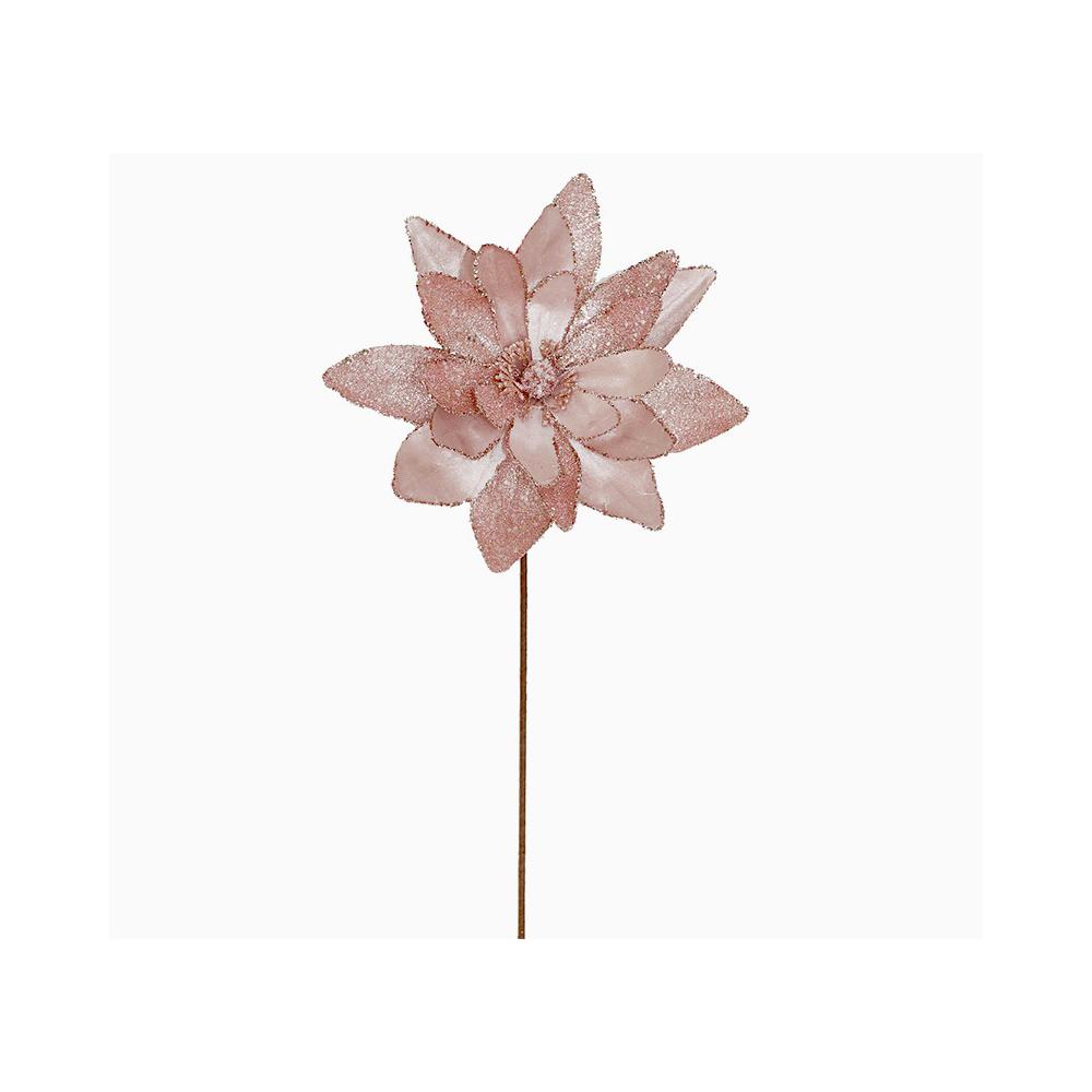 Gilttered Magnolia Antique Pink,d.30cm Zaros AX861