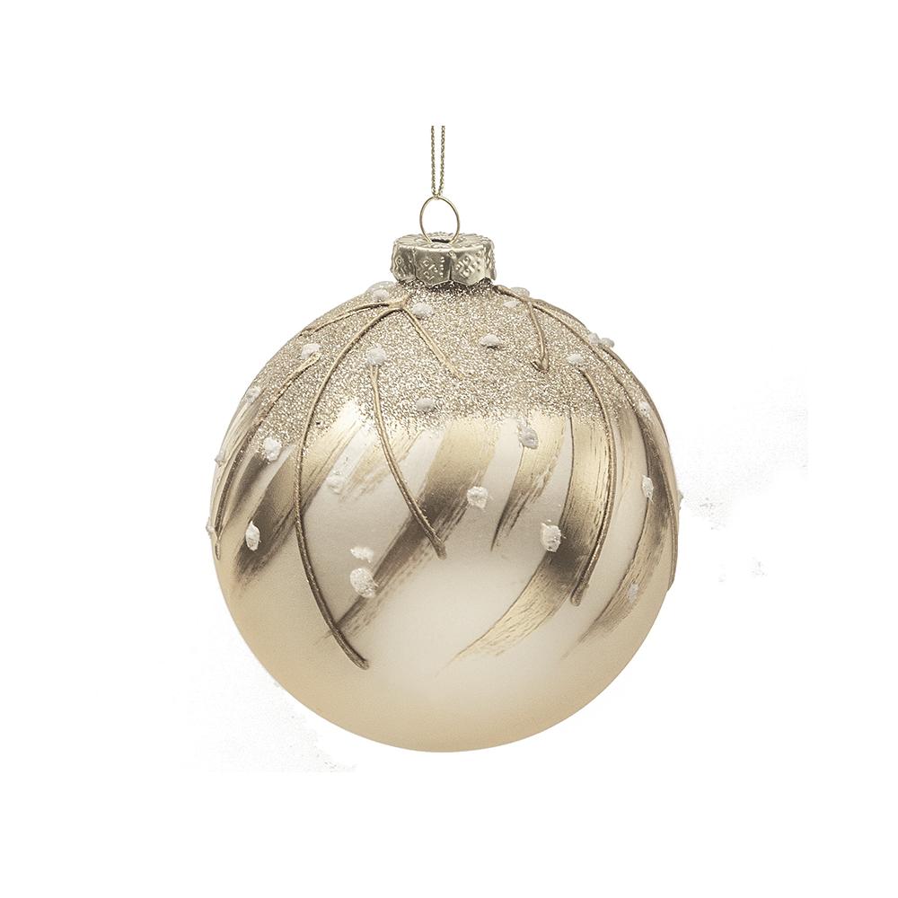 Glass Ball Champaign,D.10cm Zaros BL449