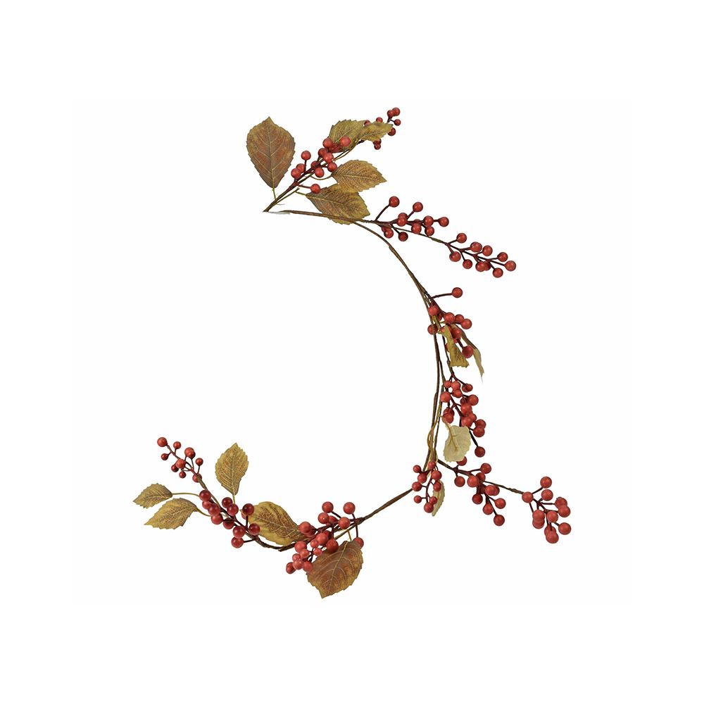 Γιρλάντα με berries σε φθινοπωρινό χρ.100cm Zaros XM857