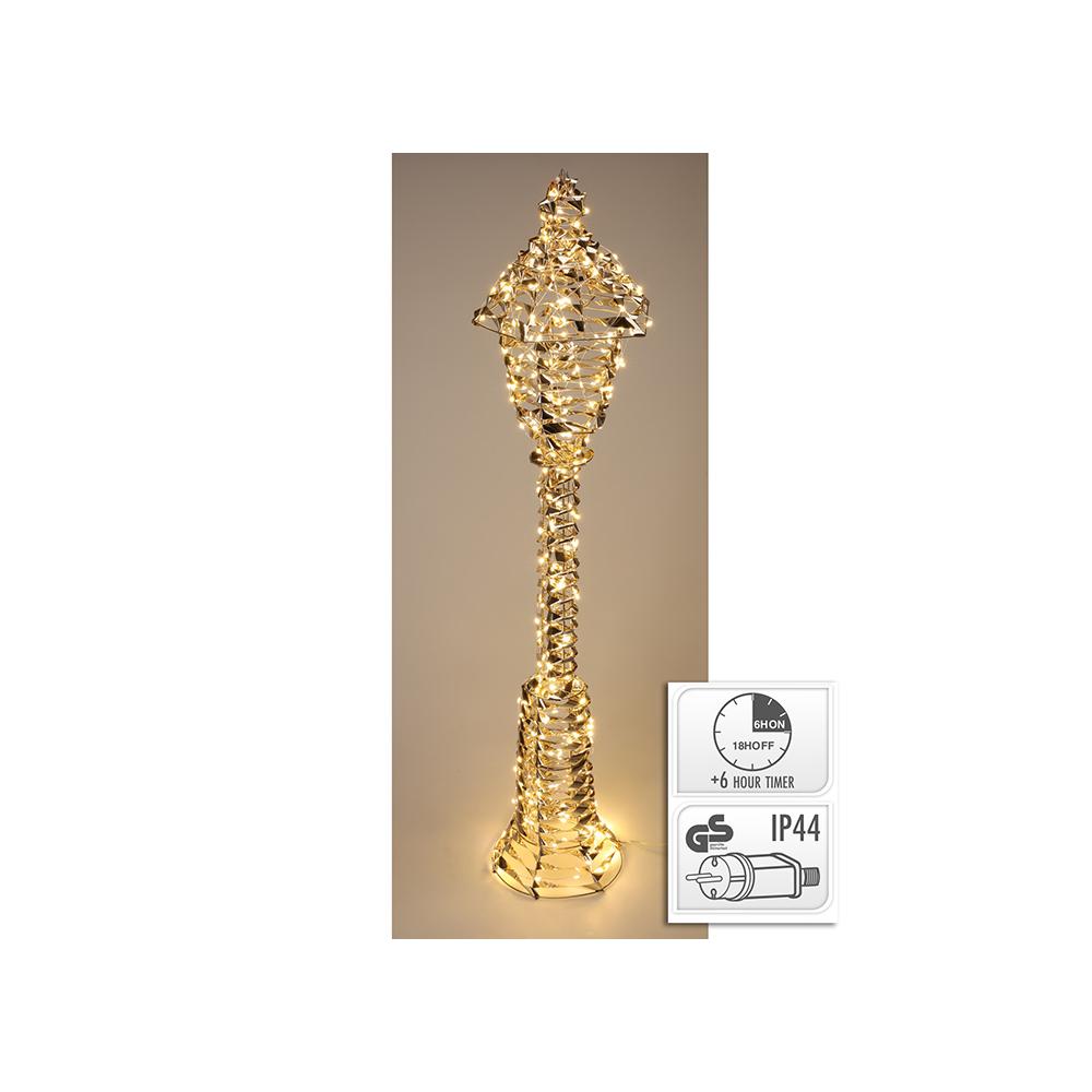 Φανάρι κολόνα,34x150cm με 720led  (IP44) Zaros LTN150