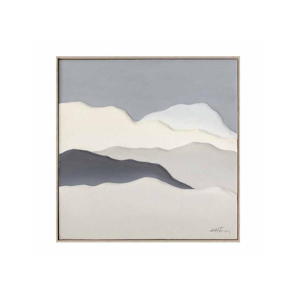 Ανάγλυφο Hand paint, 80x80CM Zaros PI365