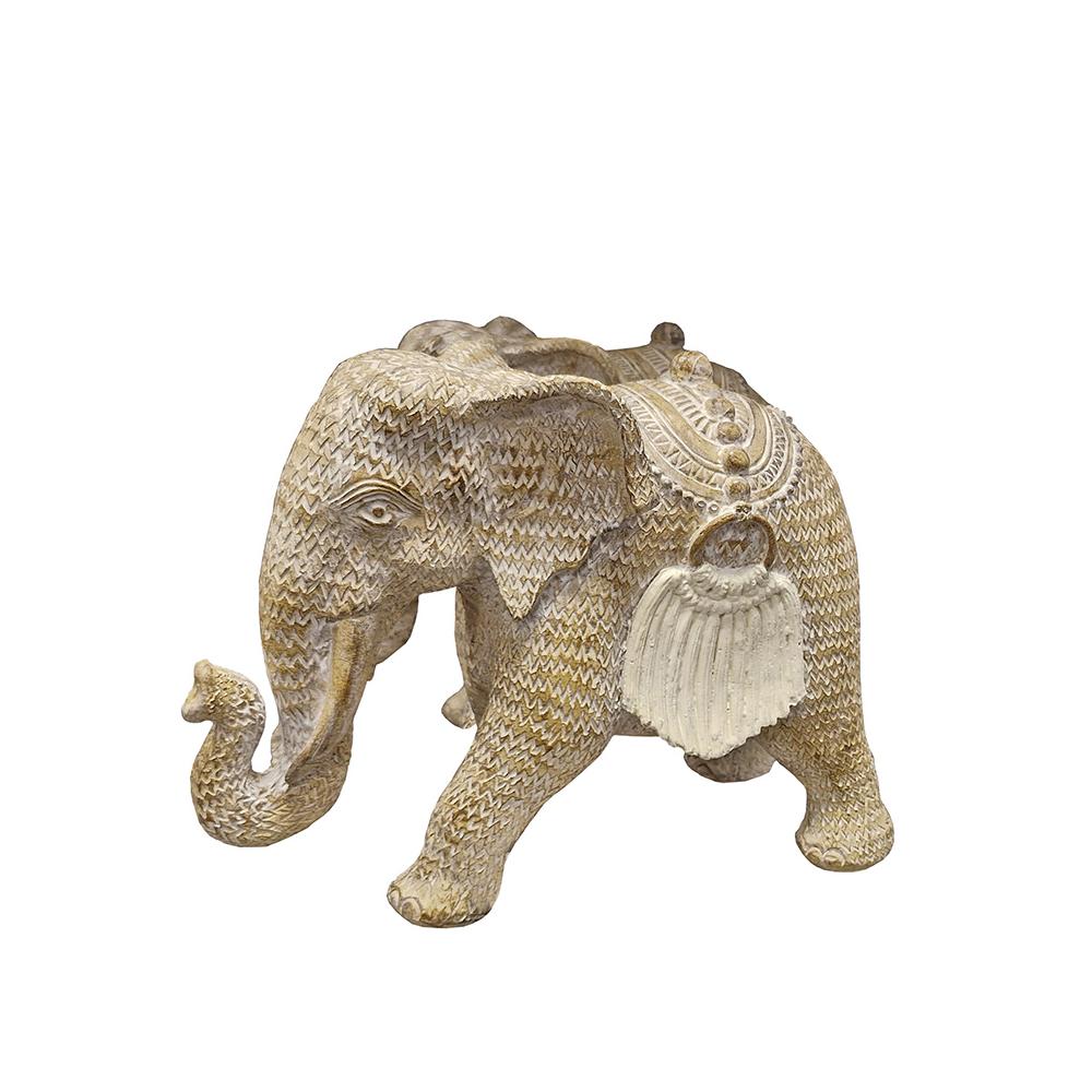 Διακοσμητικος ελεφαντας polyresin, 24x18.5cm Zaros HE659