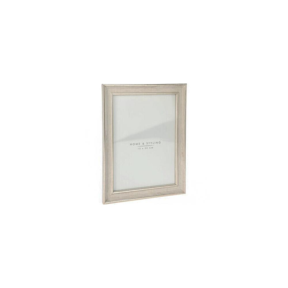 Φωτογραφοθηκη polysterine 24χ29 
(20x25cm) ekρου/χρυση Zaros KO235