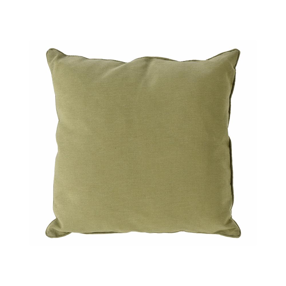Μαξιλάρι polyester με ρέλι 45x45cm,πράσινο Zaros MH444