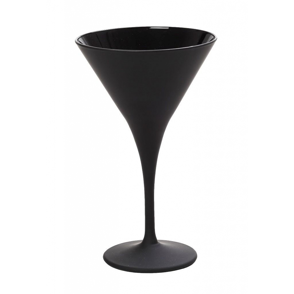 DIS. MAYA BLACK ΠΟΤΗΡΙ MARTINI ''ΚΩΝΙΚΟ'' ΜΑΥΡΟ MAT 250CC 10,5Χ17,5ΕΚ Espiel RAB326K6