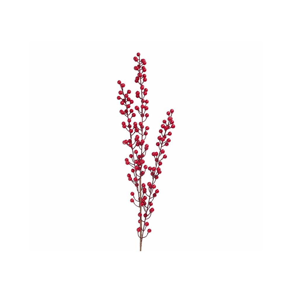 Κλαδί κόκκινα berries 85cm Zaros XM946