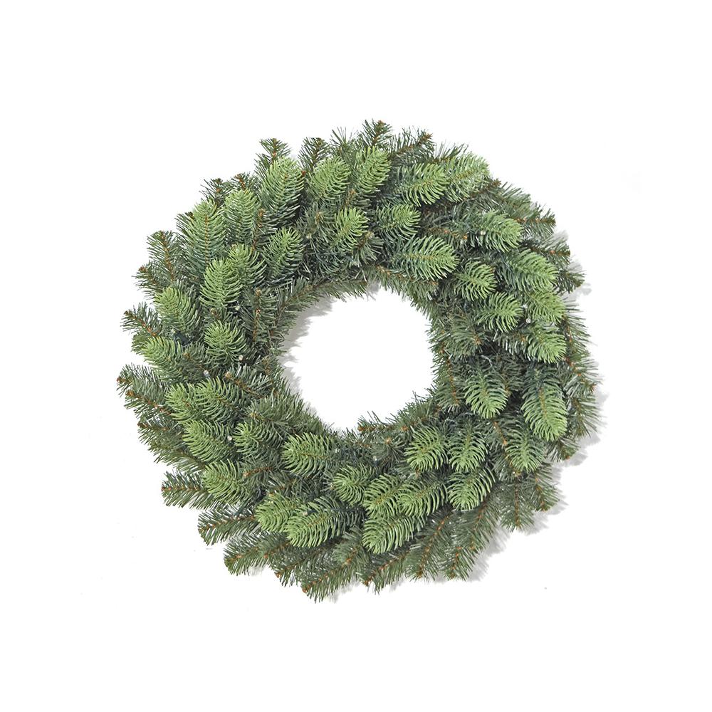 Στεφανι mixed (pe&pvc) 2 tone green 50cm Zaros MX2T-50