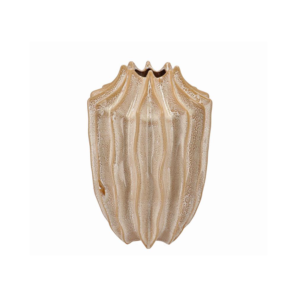 Κεραμικό βάζο SAND μπεζ, 25x37cm Zaros DK161