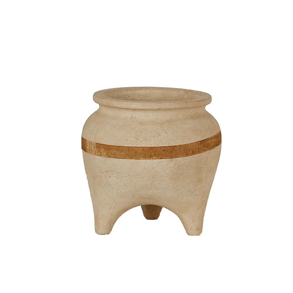 Κασπό terracotta σε Mινωικό σχ.27,cm 28x28x27.5 Zaros CT480