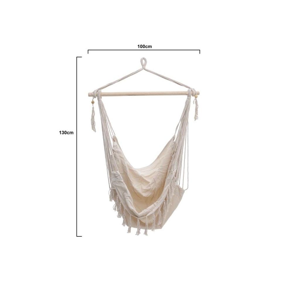 ΑΙΩΡΑ/ΠΟΛΥΘΡΟΝΑ ΥΦΑΣΜΑΤΙΝΗ ΜΠΕΖ 100X80Χ130 Inart 3-50-243-0019