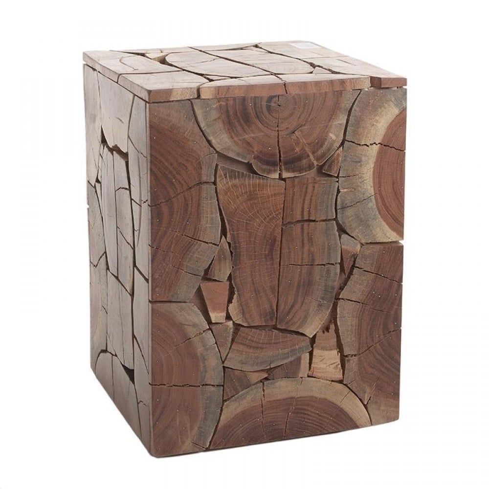 ΣΚΑΜΠΩ ΞΥΛΙΝΟ NATURAL 35X35X48 Inart 3-50-560-0006