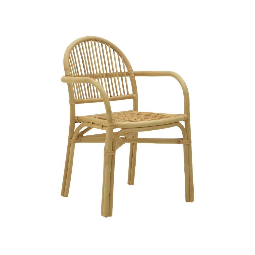 ΚΑΡΕΚΛΑ ΡΑΤΤΑΝ NATURAL 56X56X84 Inart 3-50-646-0013
