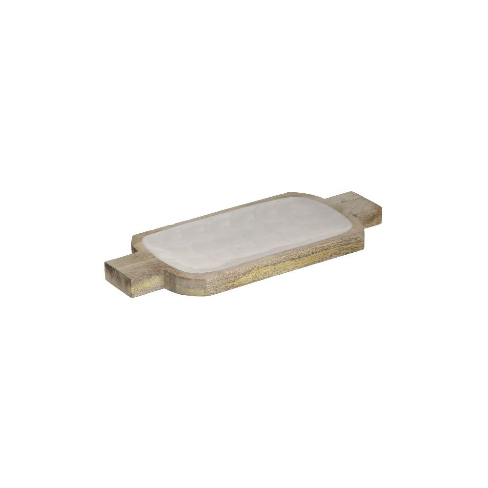 ΔΙΣΚΟΣ ΞΥΛΙΝΟΣ ΕΜΑΓΙΕ NATURAL/ΛΕΥΚΟΣ 31Χ13Χ2 Inart 3-70-803-0091