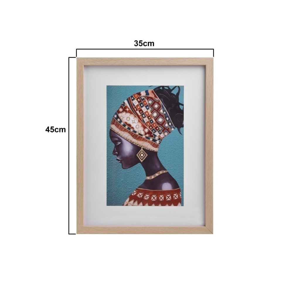 ΠΙΝΑΚΑΣ ΜΕ ΠΛΑΙΣΙΟ PRINTED CANVAS ΓΥΝΑΙΚΕΙΑ ΦΙΓΟΥΡΑ 35Χ45X2 Inart 3-90-610-0199