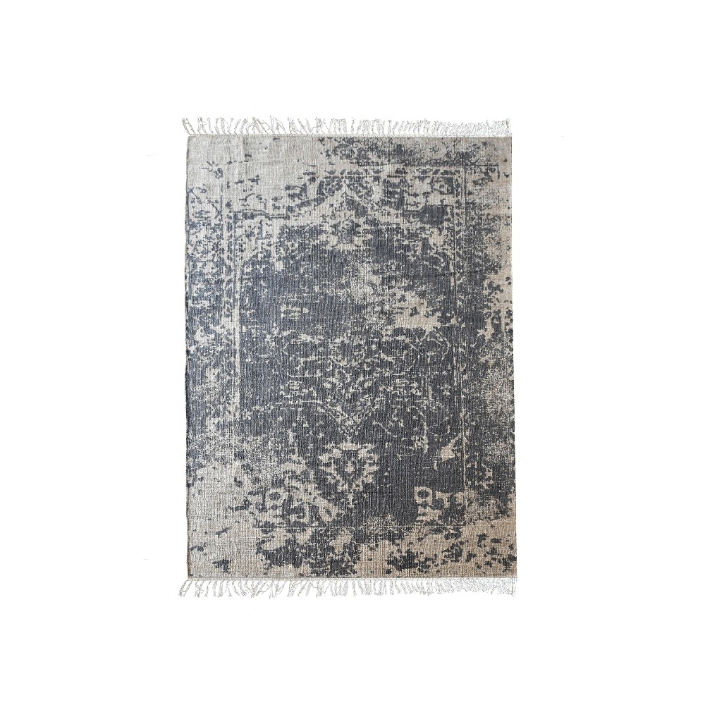 Artekko Tomsa Μάλλινο Χειροποίητο Γκρι Χαλί (180x120)cm Artekko 303-2046