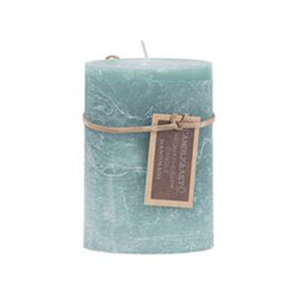 Artekko Candle Κερί Πράσινο (7x7x10)cm Artekko 343-2021